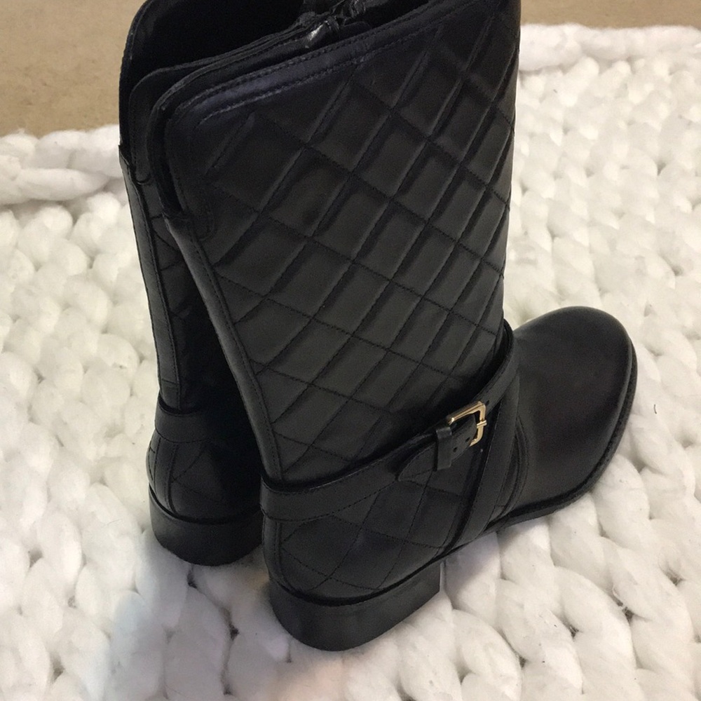 Talbots / Quilted Leather Boot - Picture 3 of 6